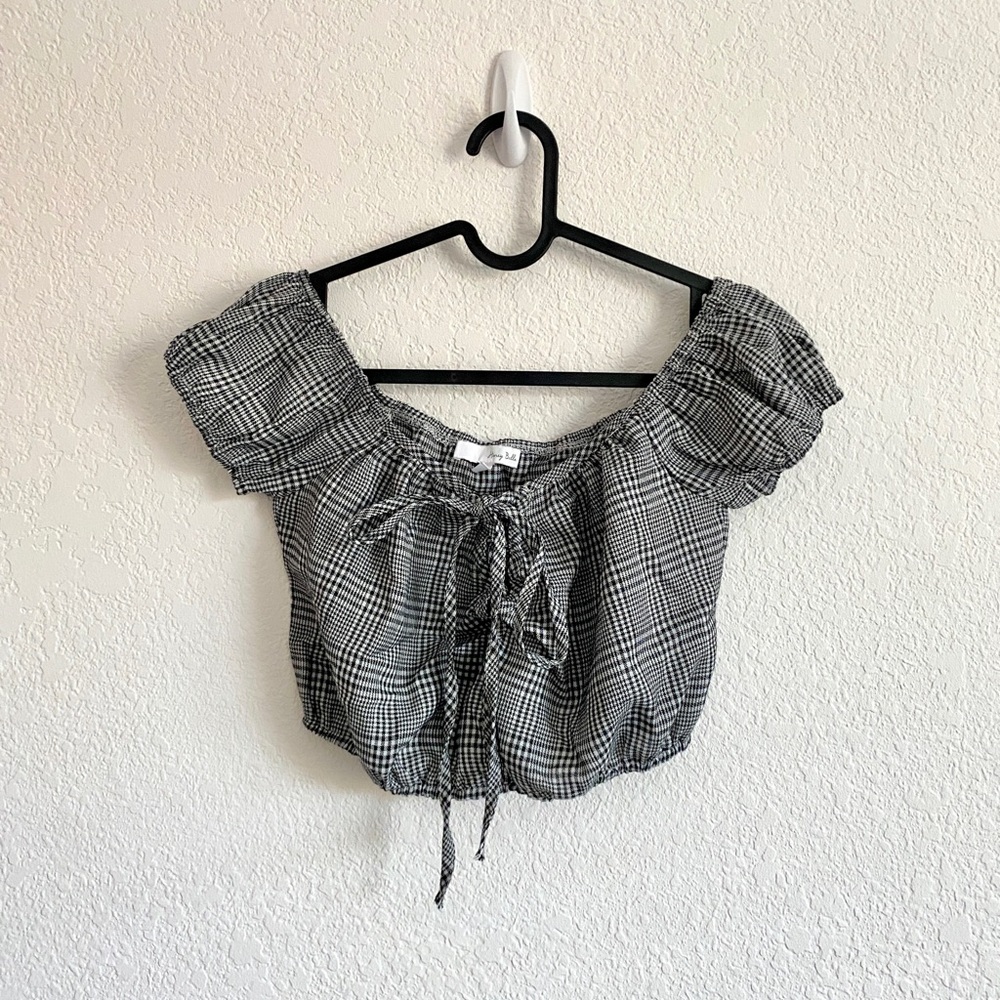 Forever 21 Plaid Crop Top